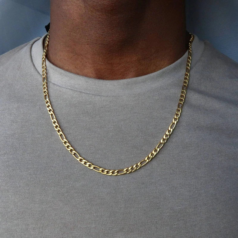 Classic Rope Chain Mens Necklace