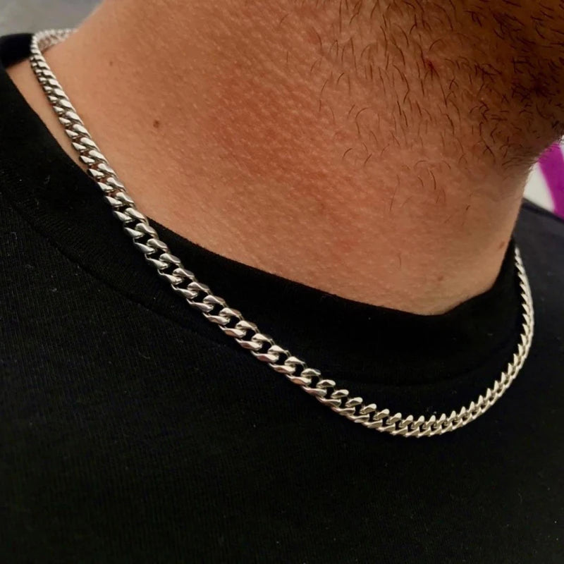 Classic Rope Chain Mens Necklace