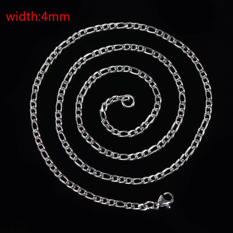 Classic Rope Chain Mens Necklace