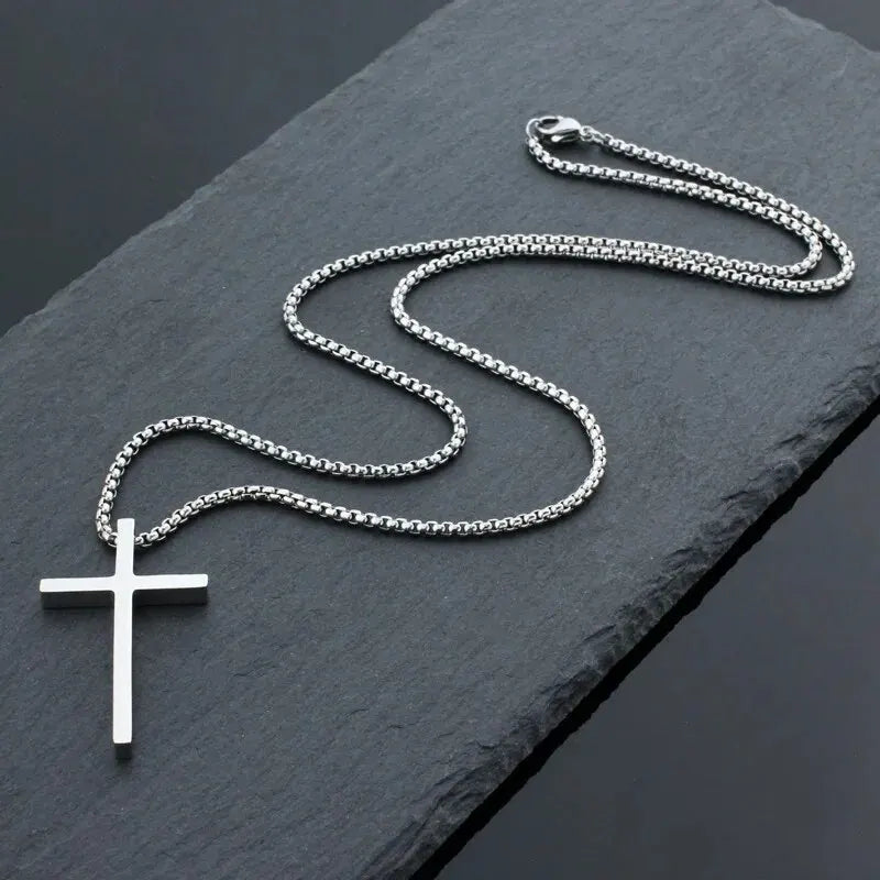 High Quality Titanium Steel Cross Pendant