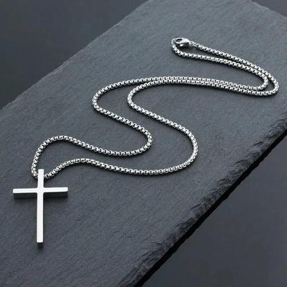 High Quality Titanium Steel Cross Pendant