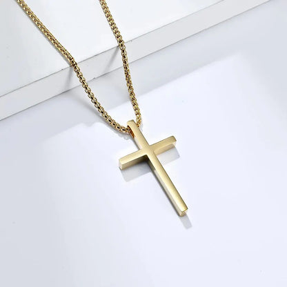 High Quality Titanium Steel Cross Pendant