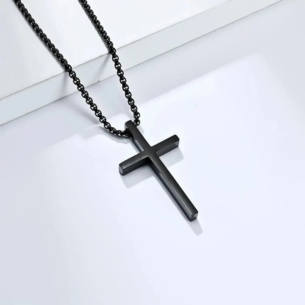 High Quality Titanium Steel Cross Pendant