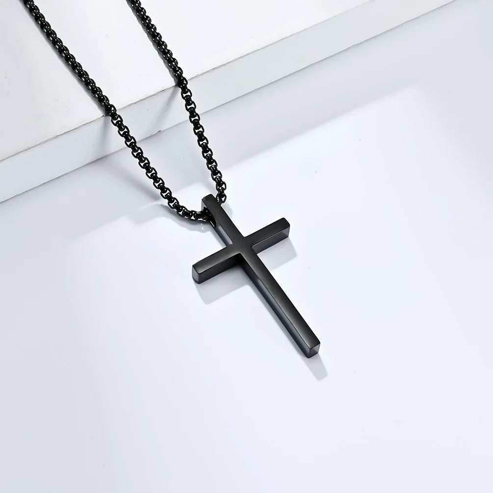 High Quality Titanium Steel Cross Pendant