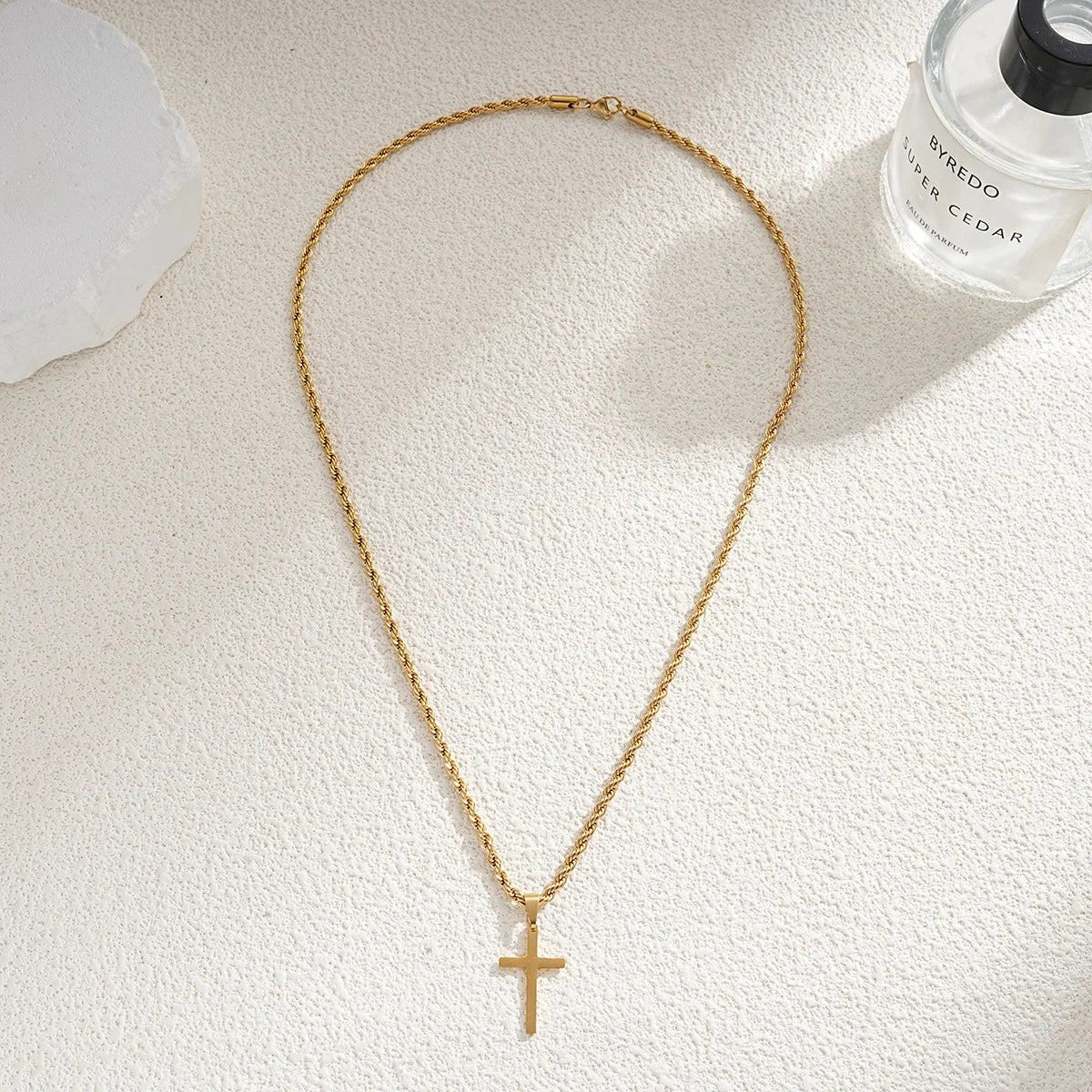 Stainless Steel Cross Necklace