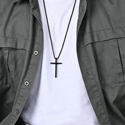 High Quality Titanium Steel Cross Pendant