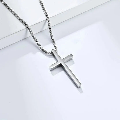 High Quality Titanium Steel Cross Pendant